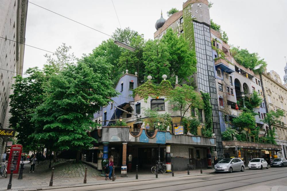 Hundertwasserhaus,Vienne, Autriche