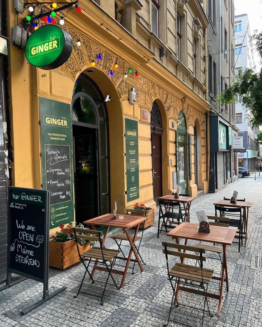 Bar GINGER, Meilleurs bars à cocktails de Prague