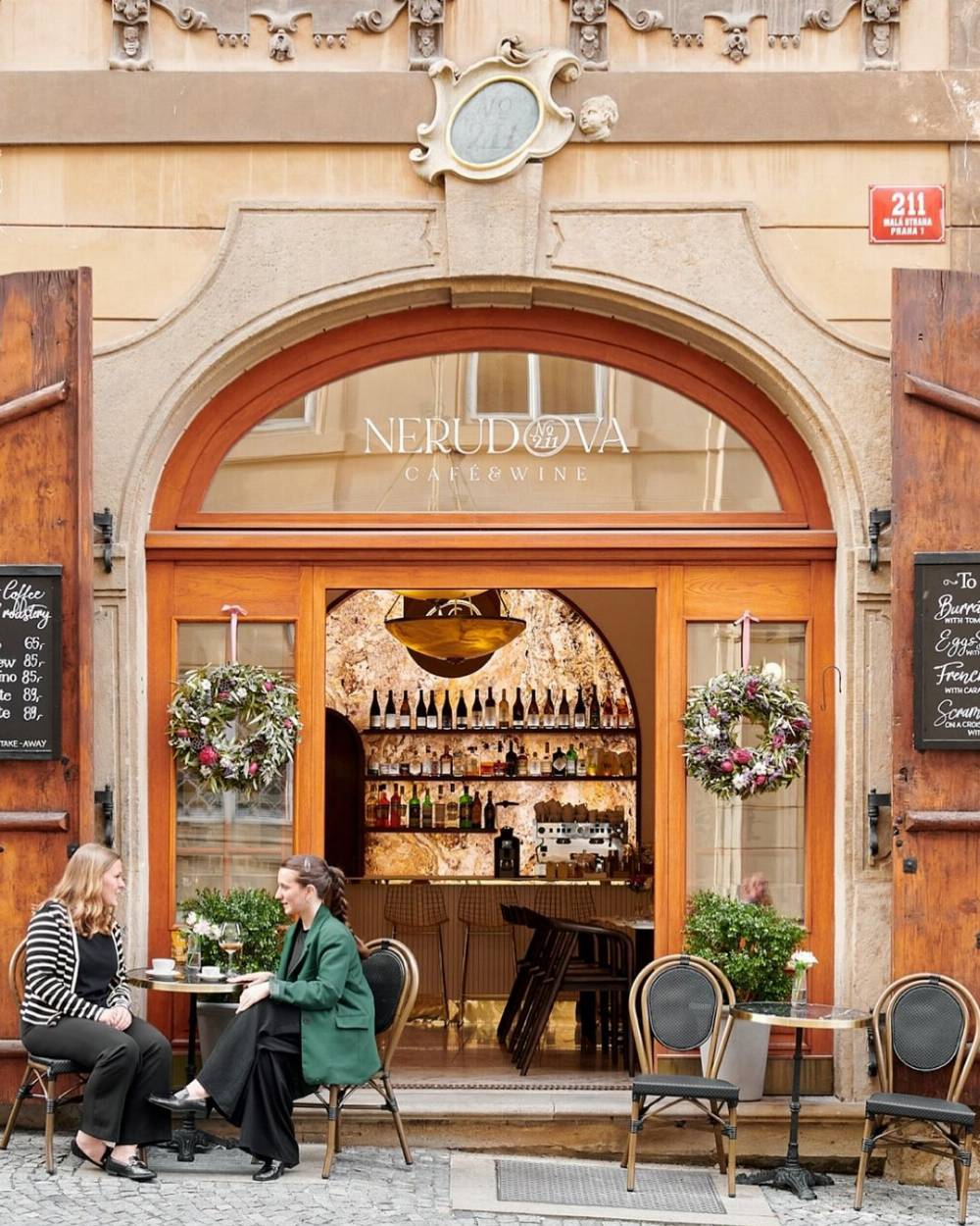 Nerudova 211 Café, Brunch à Prague